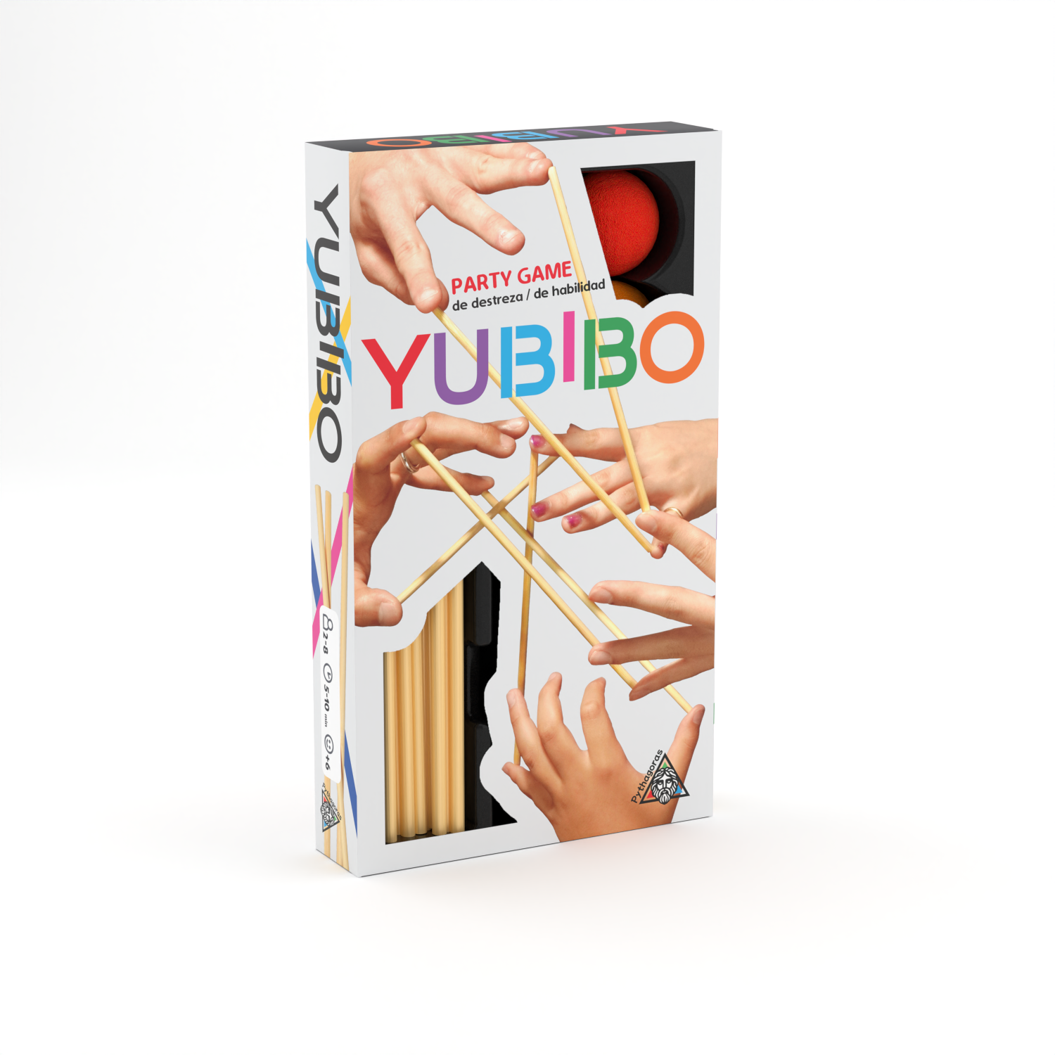 Yubibo Jogo de Tabuleiro, Edição em Português e Espanhol